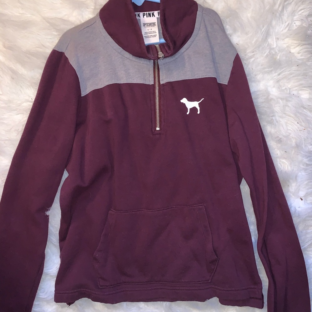 PINK quarter zip